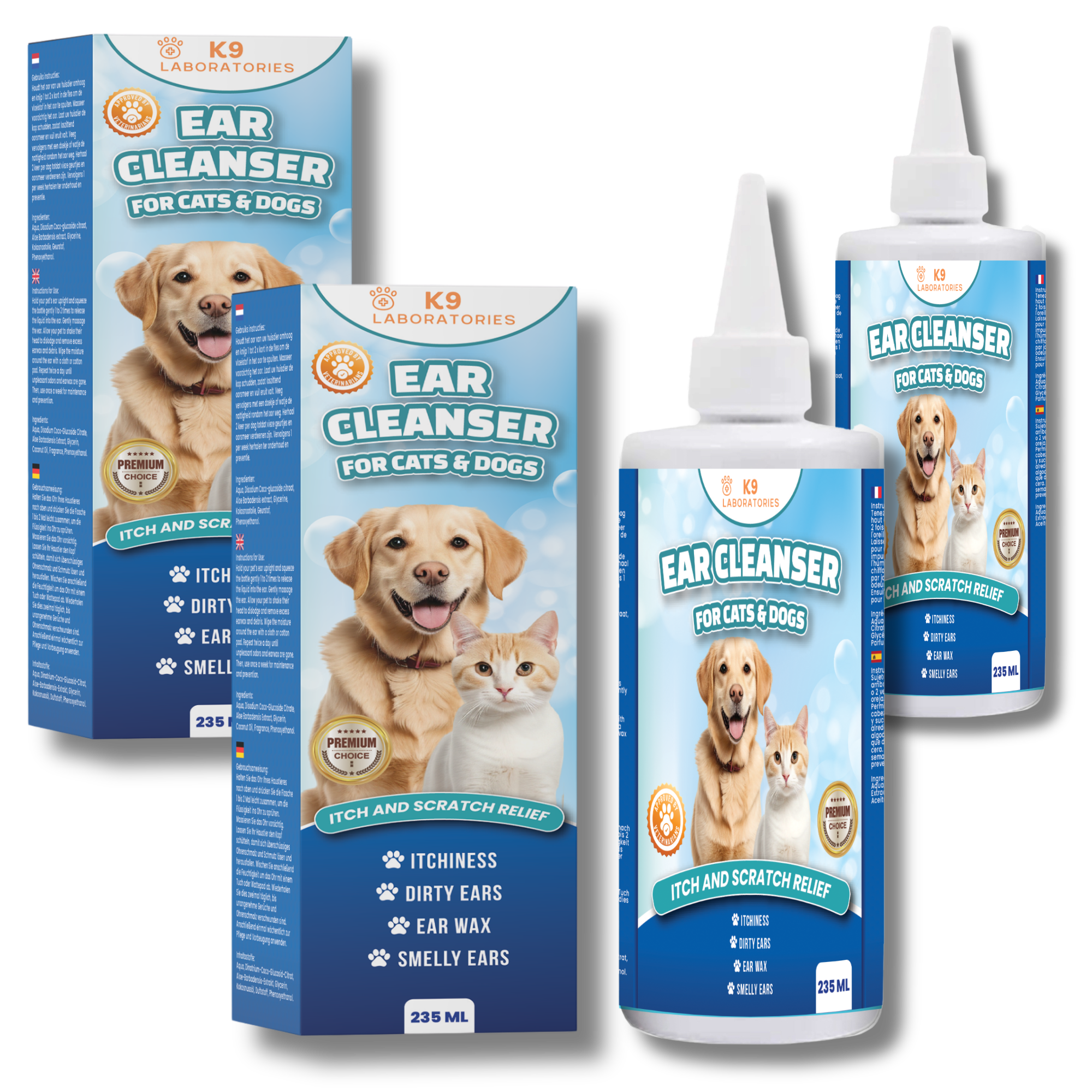 Ohrenreiniger set aus 2