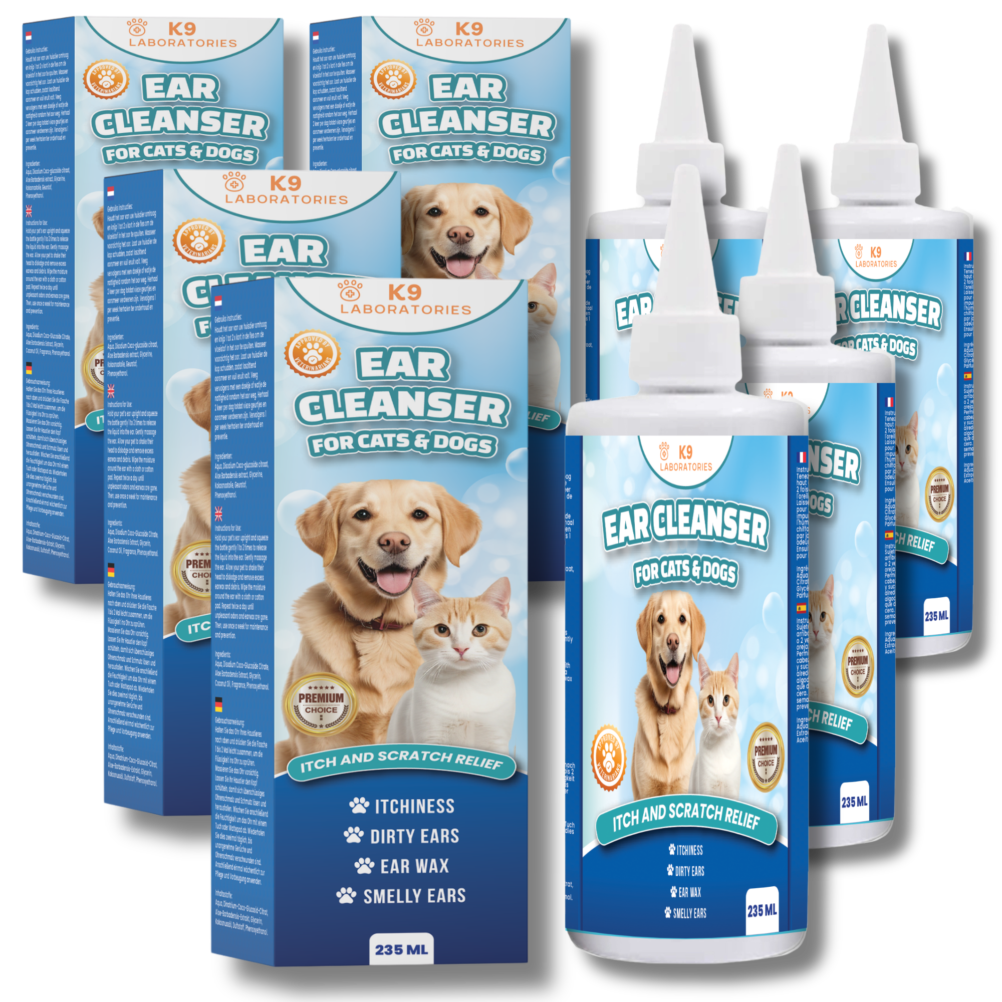 Ohrenreiniger set aus 4